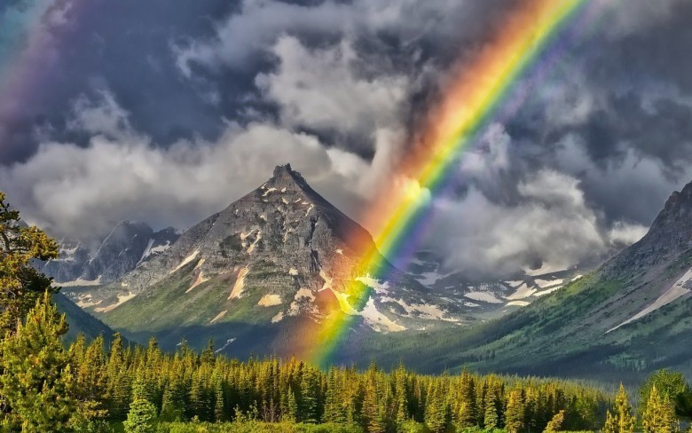 Gök Kuşağı 7 Renkten Oluşur.