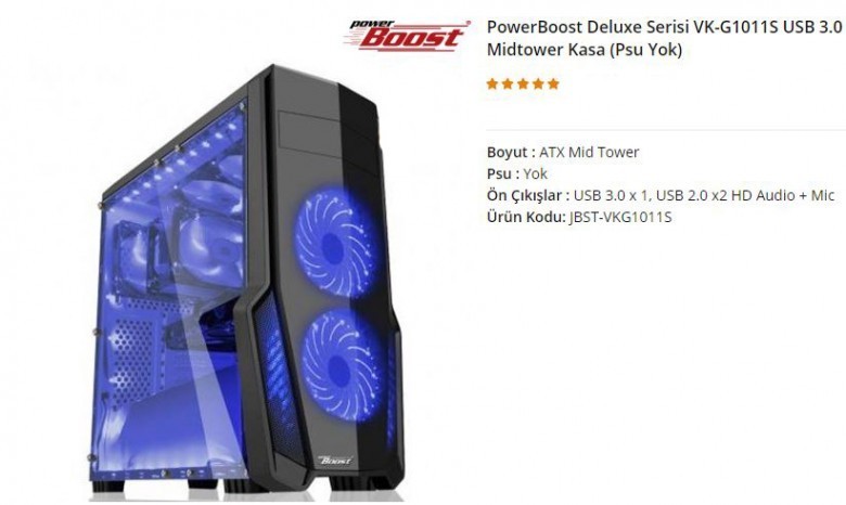 PowerBoost Deluxe Serisi VK-G1011S
