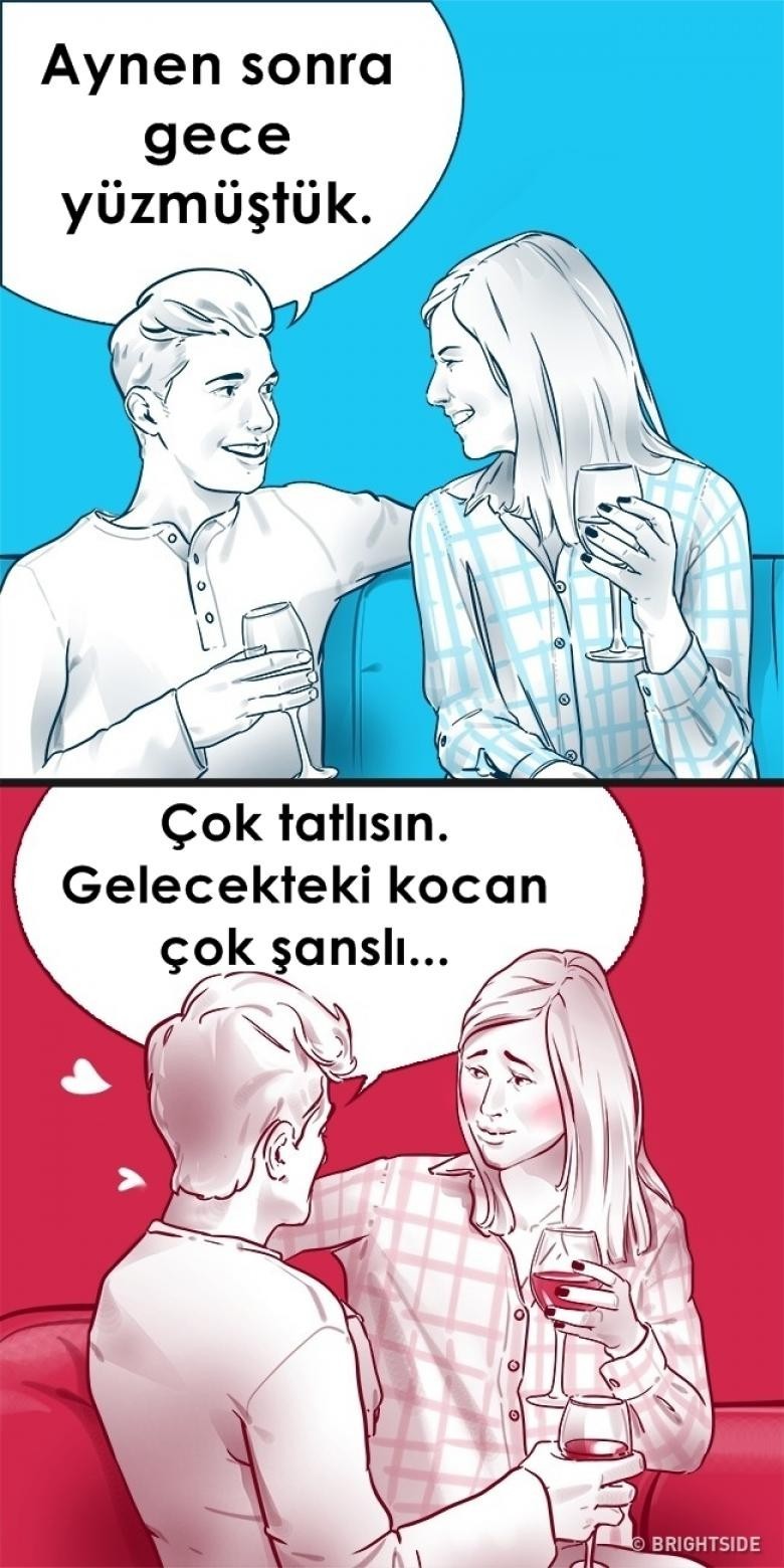 7. Son olarak, alkollüyken sana senden bahsediyorsa sana tam anlamıyla vurgundur, hayırlı olsun...