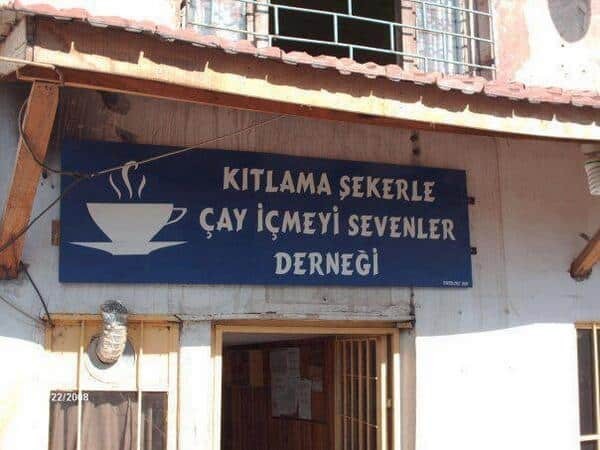 Kıtlama Şekerle Çay İçmeyi Sevenler Derneği
