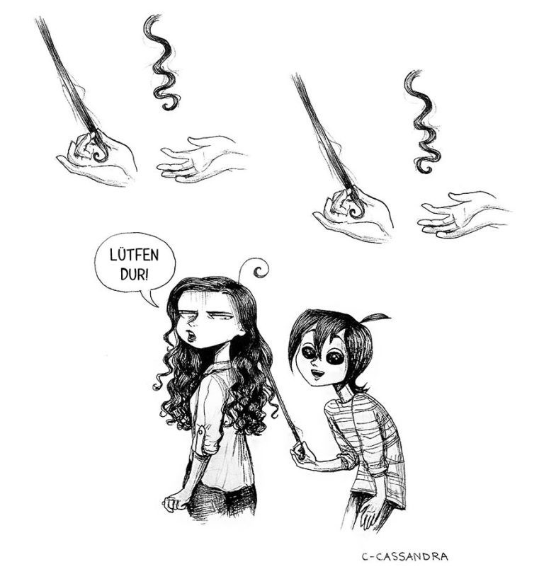 Hele ki kıvırcık saçlıysanız hiç kimseden kaçışınız yok...