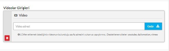 5- Video İçeriği Giriyorsanız Yapmanız Gerekenler!