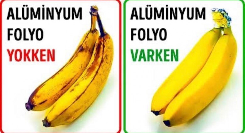 Muzun daha uzun süre dayanması için koparılan yeri alüminyum folyo ile streçlemeniz yeterli