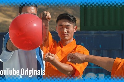 Camı  İğneyle Delen Keşişin, Bunu Nasıl Yaptığını Gösteren Video!