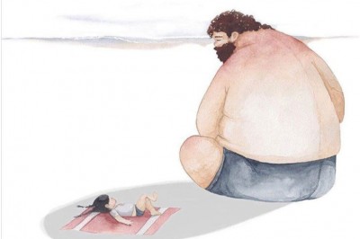 Babanıza Olan Aşkınıza Aşk Katacak Çizimler