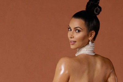 Kim Kardashian Snapchat Üzerinden Çıplak Fotoğraflarını Paylaştı.