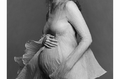 Gigi Hadid, Karnı Burnunda Pozlarıyla Dikkat Çekti