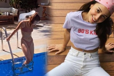 Zeynep Bastık Havuz Başında Bikinili Görüntülendi