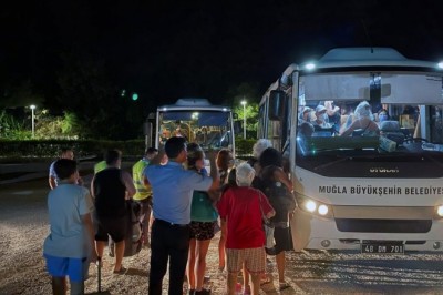 Muğla’da 7 ilçede 54 mahalle boşaltıldı