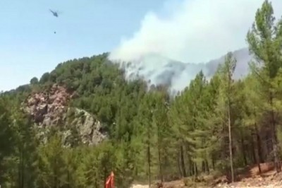 Sosyal medyaya bir yalanlama da itfaiyecilerden geldi.