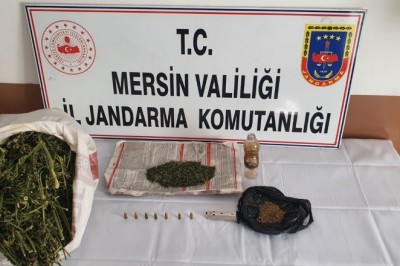 Mersin'de uyuşturucu operasyonunda 1 kişi tutuklandı