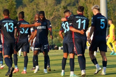Trabzonspor, Molde maçı hazırlıklarını başladı