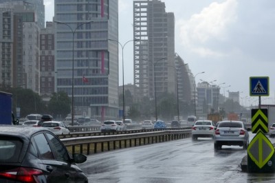Anadolu Yakası'nda yağış etkili oldu