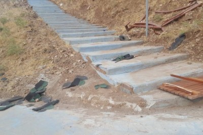 Kırklar Dağı tesislerine yapılan devlet yatırımları tahrip edildi