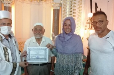 Alman Vanessa Erdek'te Müslüman oldu