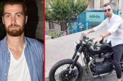 Oyuncu Oğulcan Engin’in motosikletinin çalındığı anlar kamerada