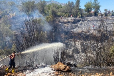 Seydikemer’deki yangınlar kontrol altına alındı