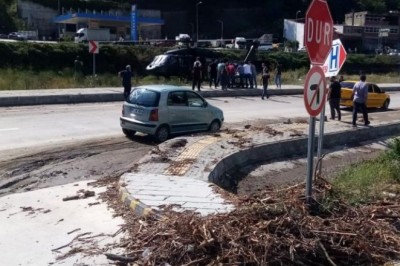 Doğum yapmak üzere olan kadın, helikopter ile Sinop’a yetiştirildi