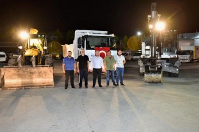 Afet bölgelerine ‘Yıldırım’ destek