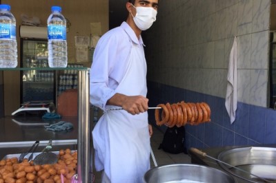 Diyarbakır'da 38 yıllık baba mesleğini 6 yıldır severek yapıyor