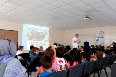 Melikgazi'den öğrencilere geri dönüşüm eğitimi