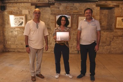 Muğlalı ressam 14. kişisel sergisini İbramaki'de açtı