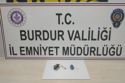 Burdur'da uyuşturucu operasyonuna 1 tutuklama