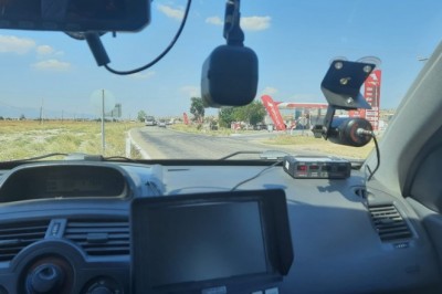 Korkuteli'de jandarmadan trafik denetimi