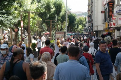 Hamamyolu’nda hafta sonu yoğunluğu