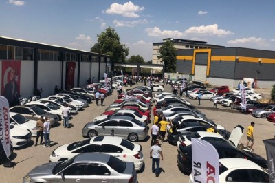 Honda tutkunları Gaziantep'te buluştu