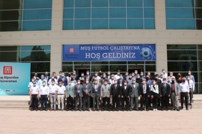 Muş futbol çalıştayı tamamlandı