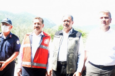 Orman yangınına müdahalede hava desteği arttı