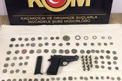 Adıyaman’da tarihi eser operasyonu: 2 gözaltı