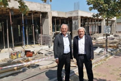 Başkanlar projeleri yerinde inceledi