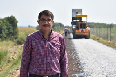 Şehzadeler Belediyesi her yıl 100 kilometre ova yolu asfaltlamayı hedefliyor