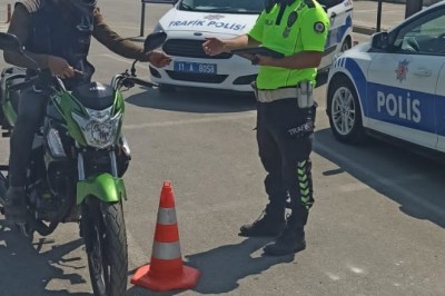 Bozüyük’te motosiklet denetimleri arttırıldı
