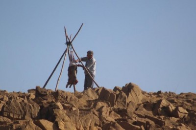 8 asırlık gelenek 2300 metrelik zirvede yaşatıldı