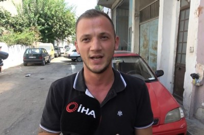 El ve ayakları bantlanıp soyulan esnafın komşuları o anları anlattı