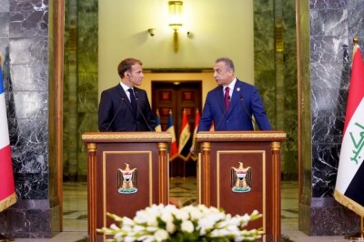 Macron, terör örgütü DEAŞ ile mücadelede Irak'a desteğini yineledi