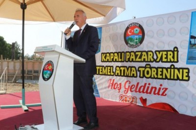 Taşova'ya 4,2 milyon liralık pazar yeri