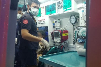 Sokak ortasında darp edilen kadın yaralandı