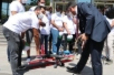 Fadıloğlu, İHA’ları inceledi